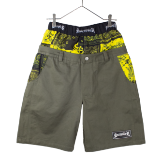 Bandana Cargo Shorts