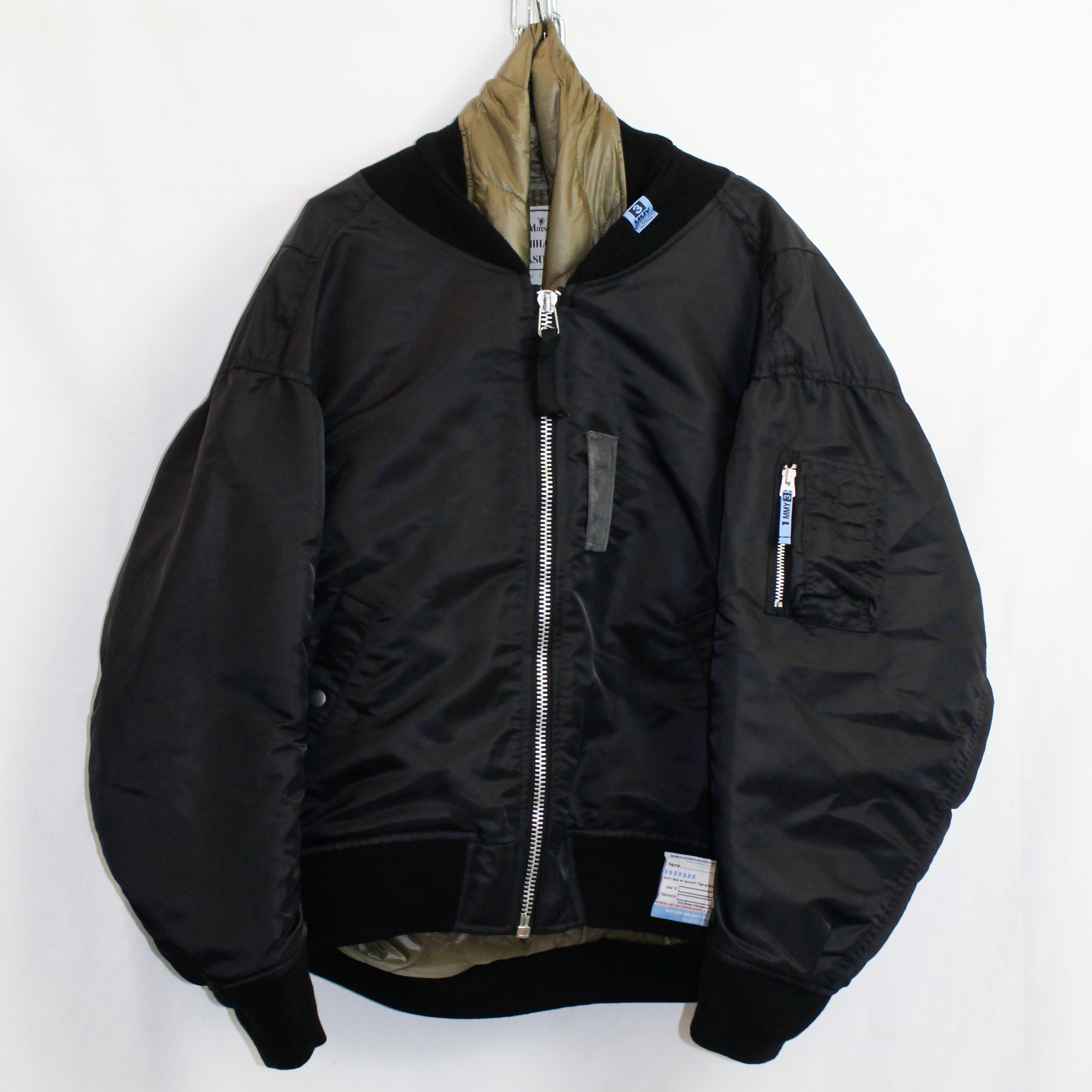 Stole Combined MA-1 Jacket | ABSURD